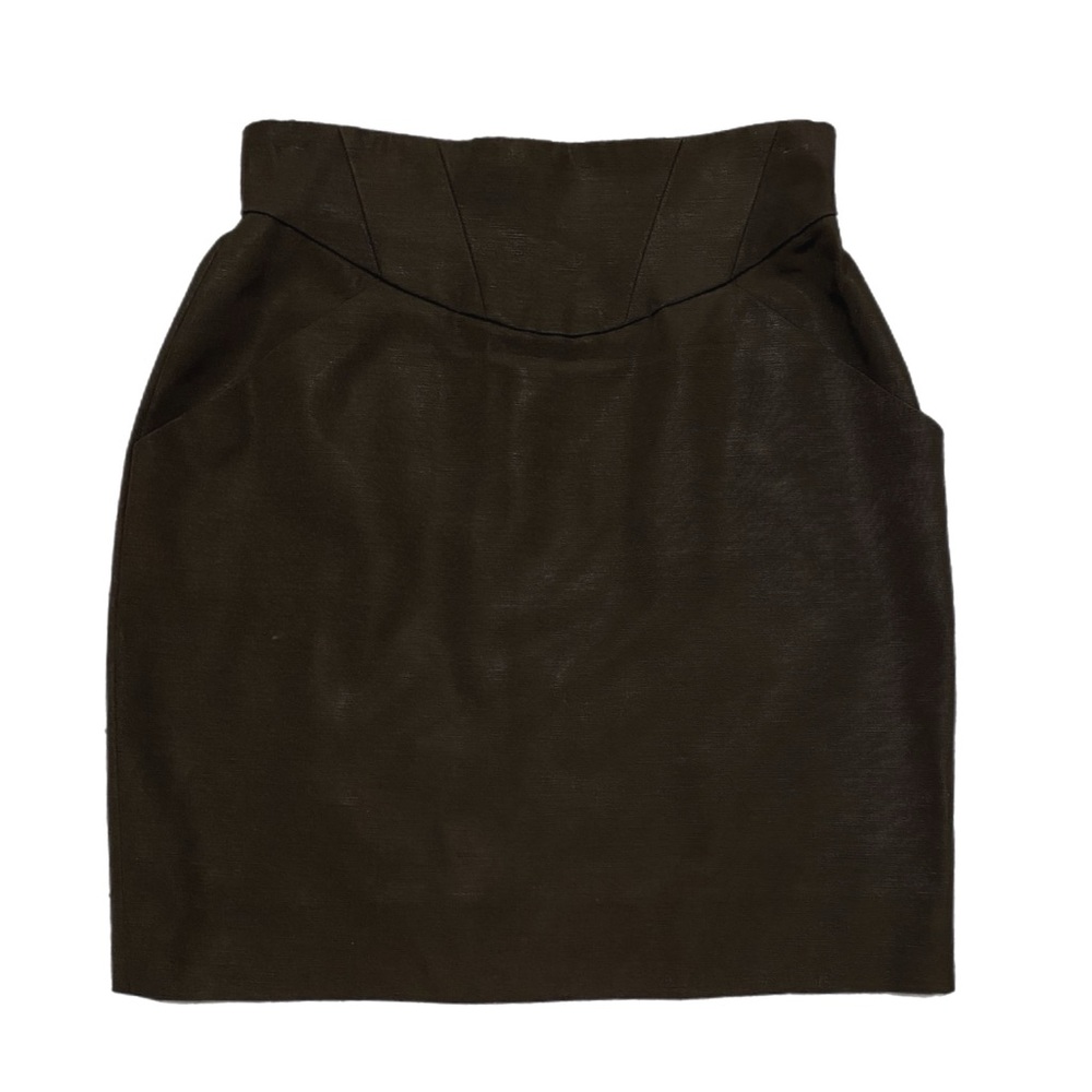 Karl Lagerfeld vintage black high waisted pencil skirt